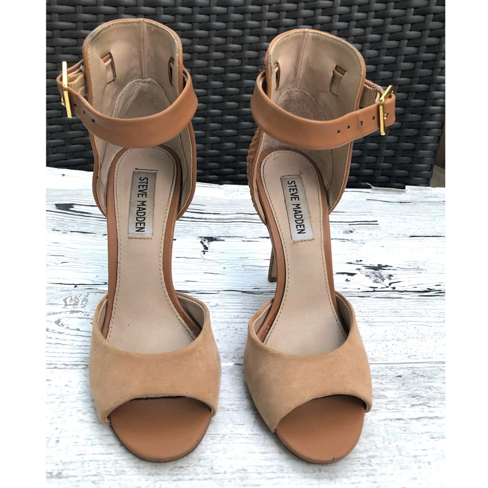 Steve Madden ankle strap heel